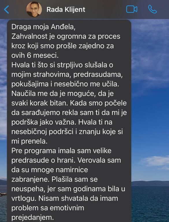 Utisak klijentkinje 2