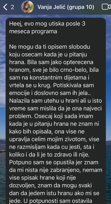 Utisak klijentkinje 32