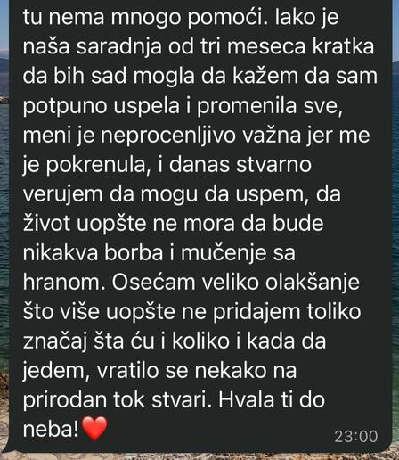 Utisak klijentkinje 35