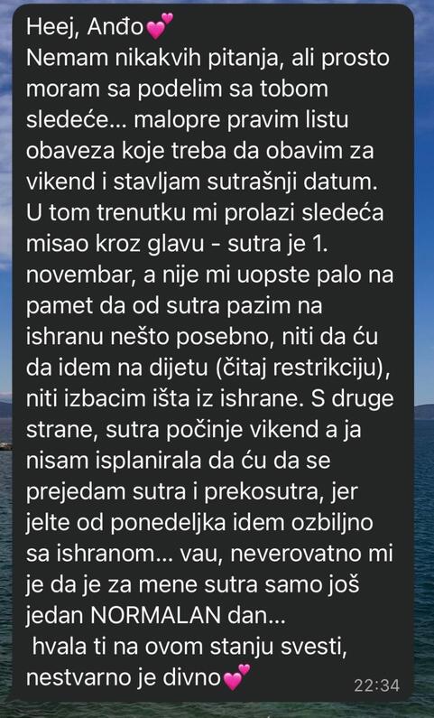 Utisak klijentkinje 41