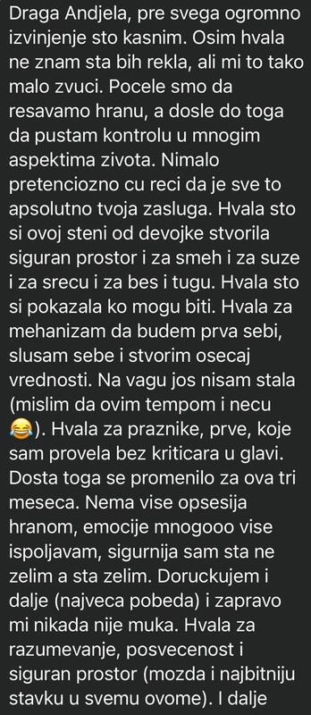 Utisak klijentkinje 44