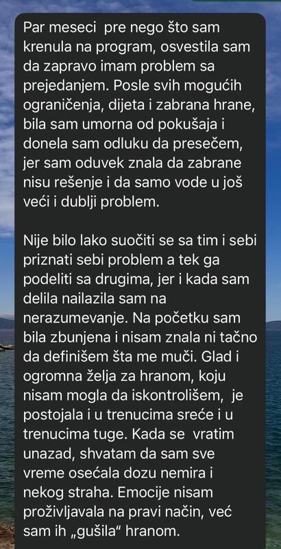 Utisak klijentkinje 57